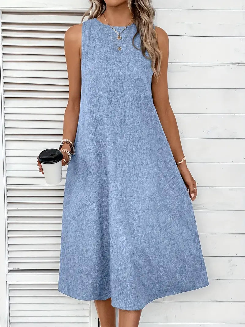 Sleeveless Midi Dress