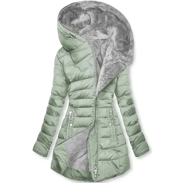 Celestia - Fur-Lined Hooded Jacket