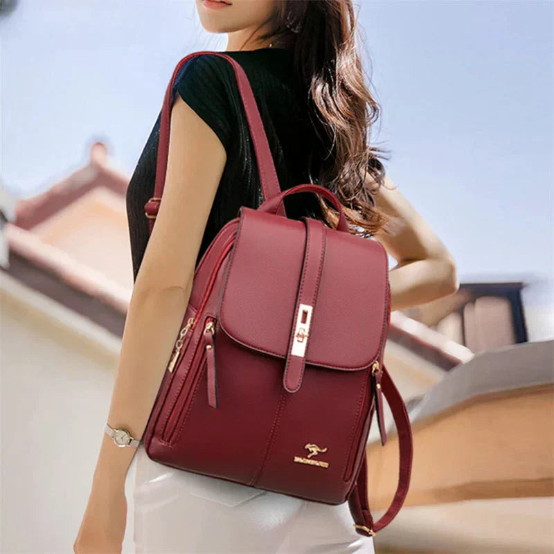 Leather Backpack