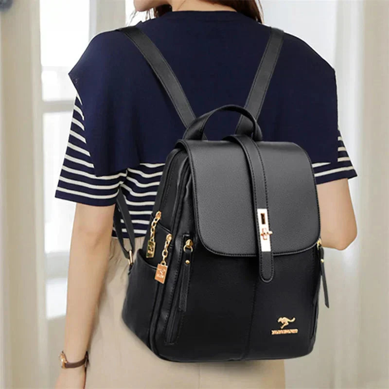 Leather Backpack