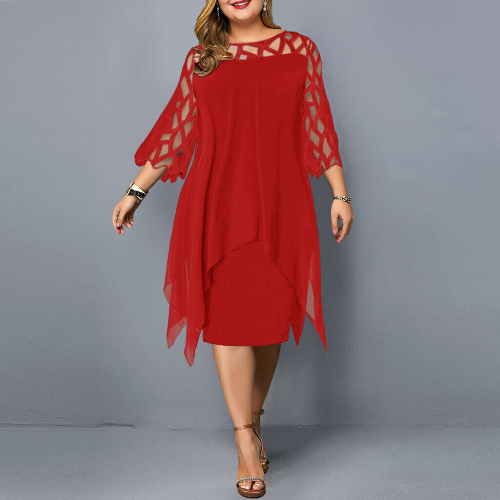 Elegant Women's Midi Dress