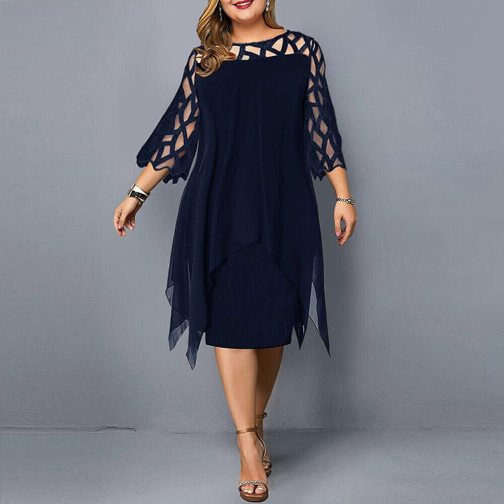 Elegant Women's Midi Dress