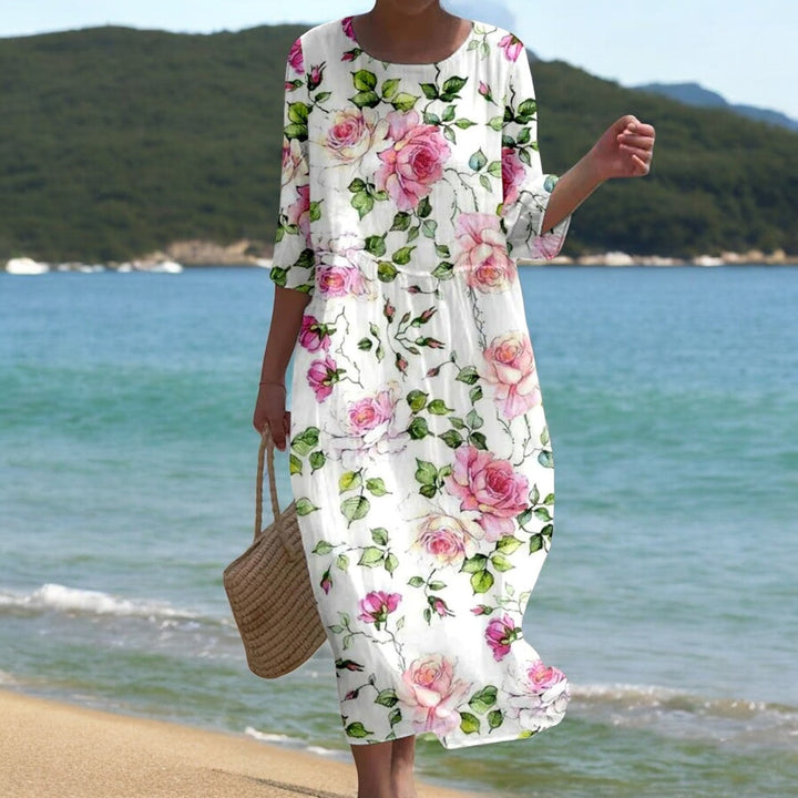 Elegant Floral Dress