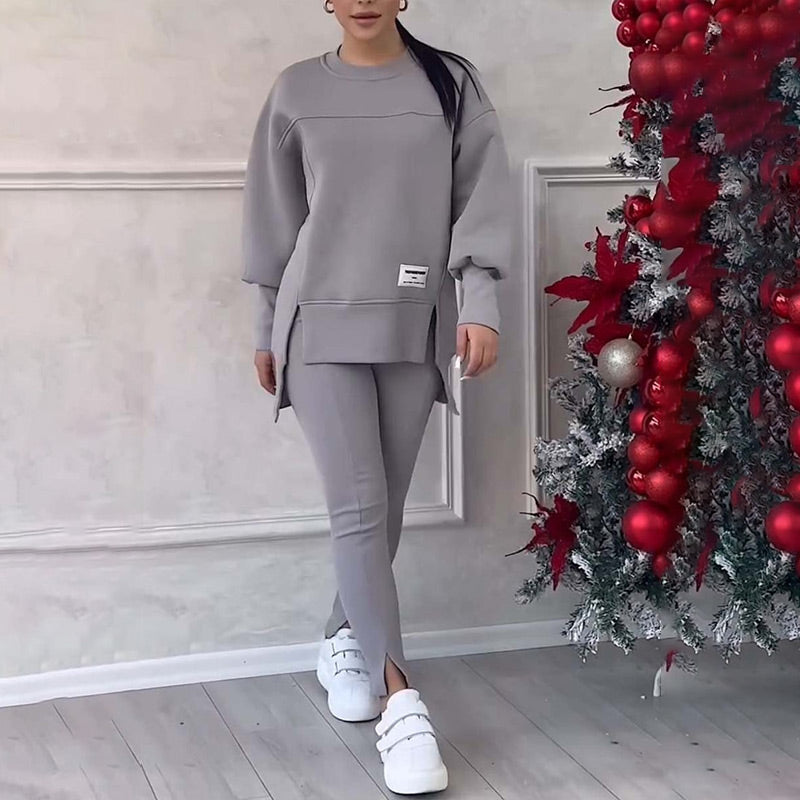 Lavina - Split Hem Lounge Set