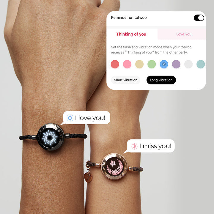 Sun&Moon   Bracelets with Milan Rope