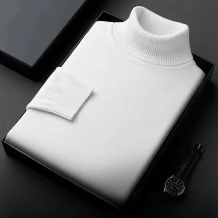 Leon | Rollkragenpullover aus Kaschmir