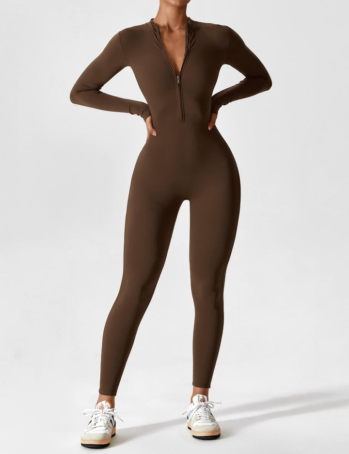 Anna -  Zipper Jumpsuit