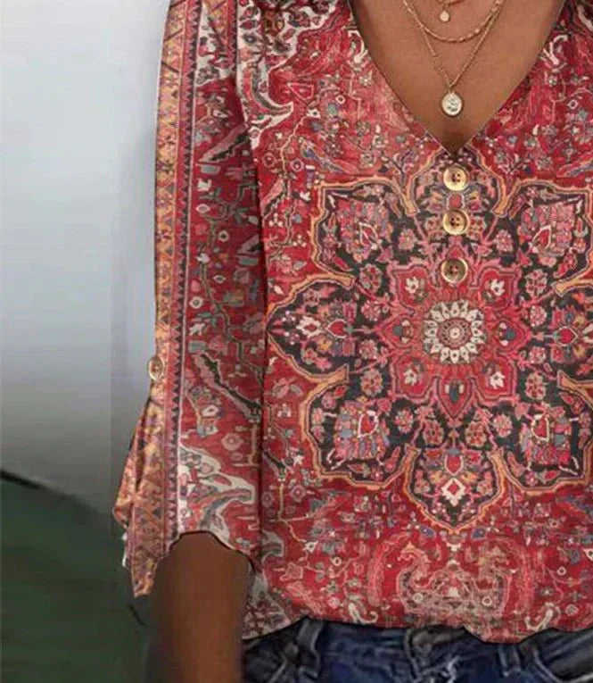 Karina - Vintage Boho Blouse